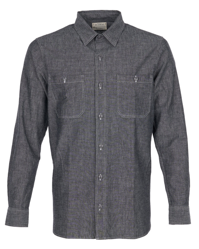 1940 USN Chambray Shirt - Harbor Grey