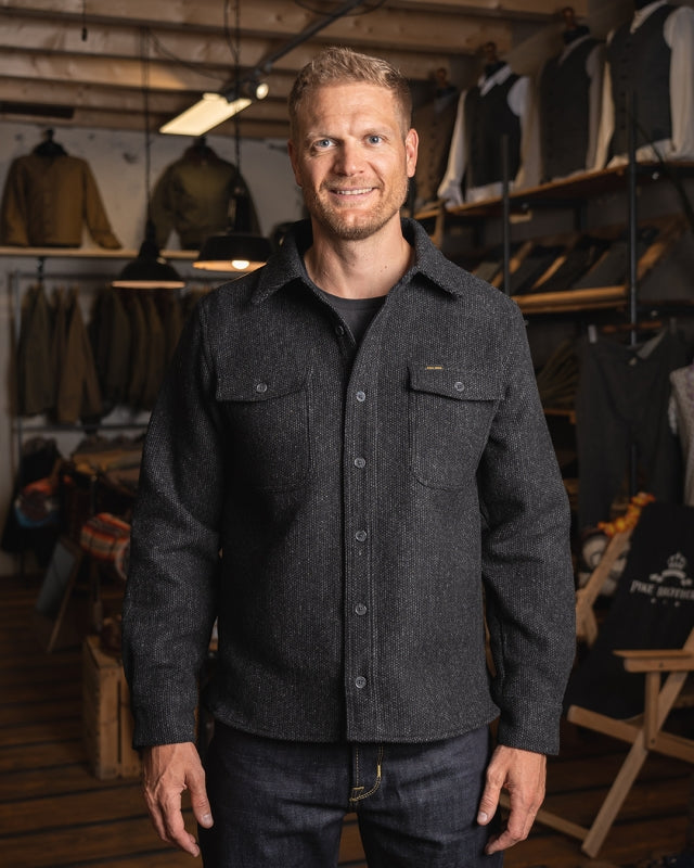 1943 Wool CPO Shirt - Atlanta Grey