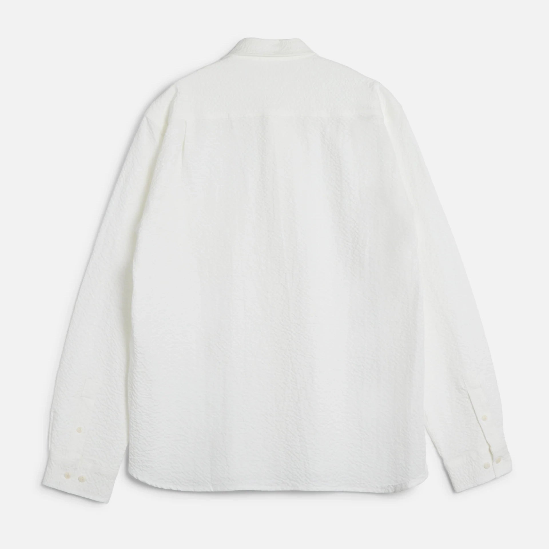 Curtis Shirt - White Seersucker
