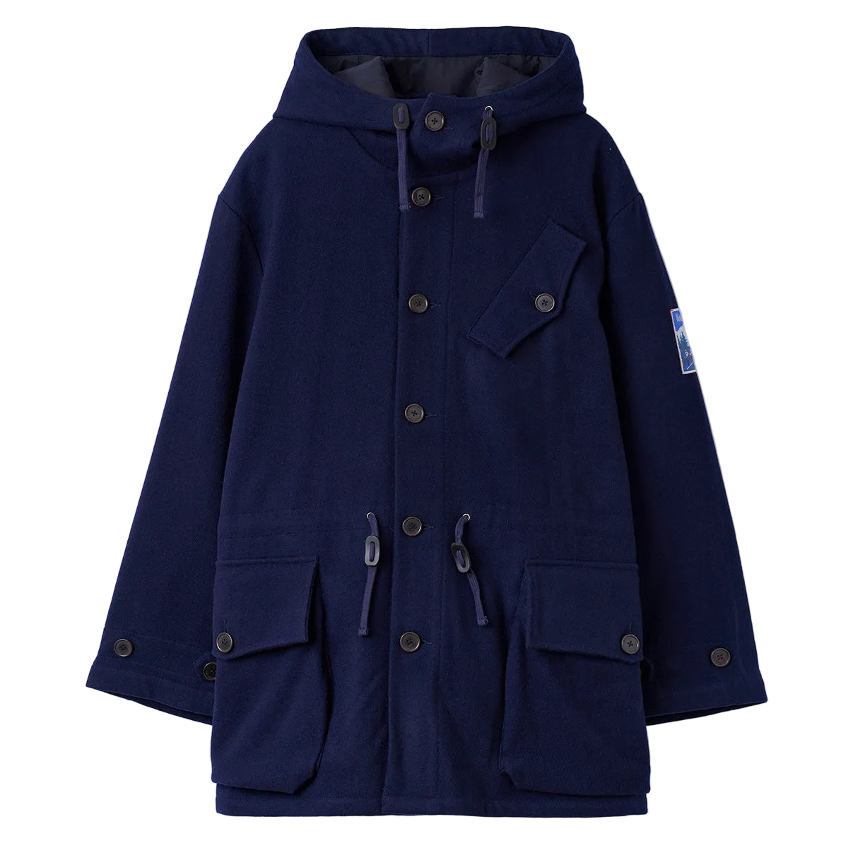 Boston Parka - Navy Mowbray Wool