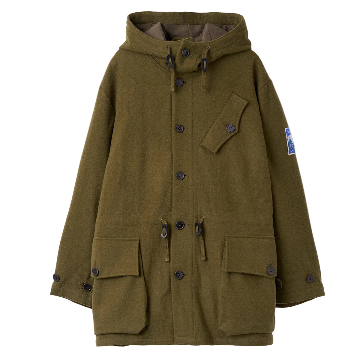 Boston Parka - Olive Mowbray Wool