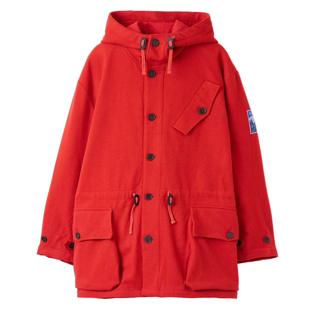 Boston Parka - Orange Mowbray Wool