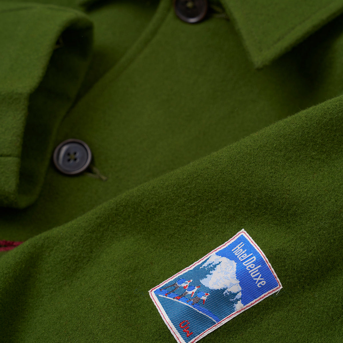Ives Jacket - Green Mowbray Wool
