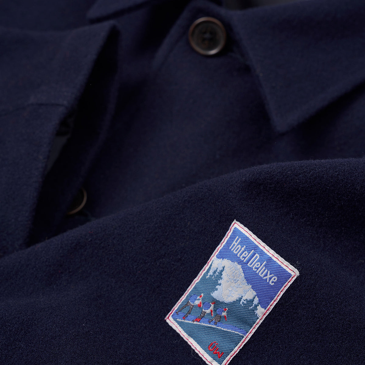 Ives Jacket - Navy Mowbray Wool