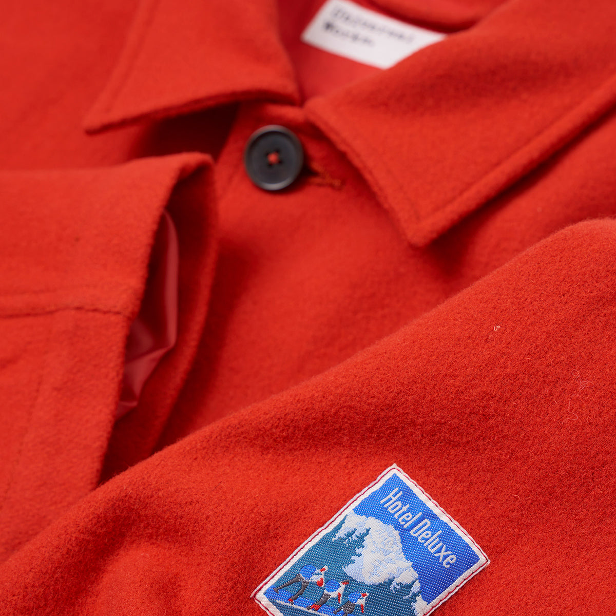 Ives Jacket - Orange Mowbray Wool