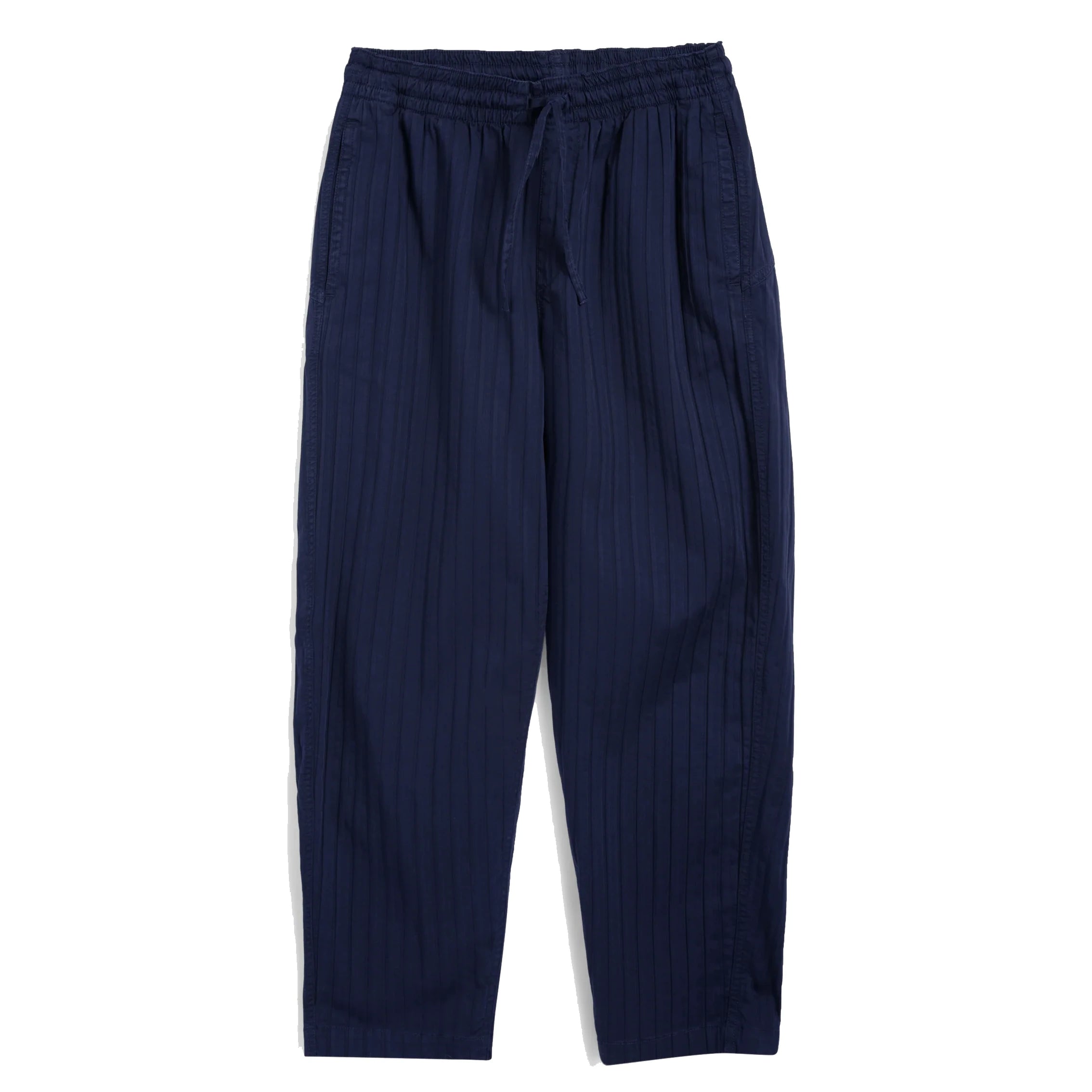 Alva Skate Trouser - Navy Herringbone