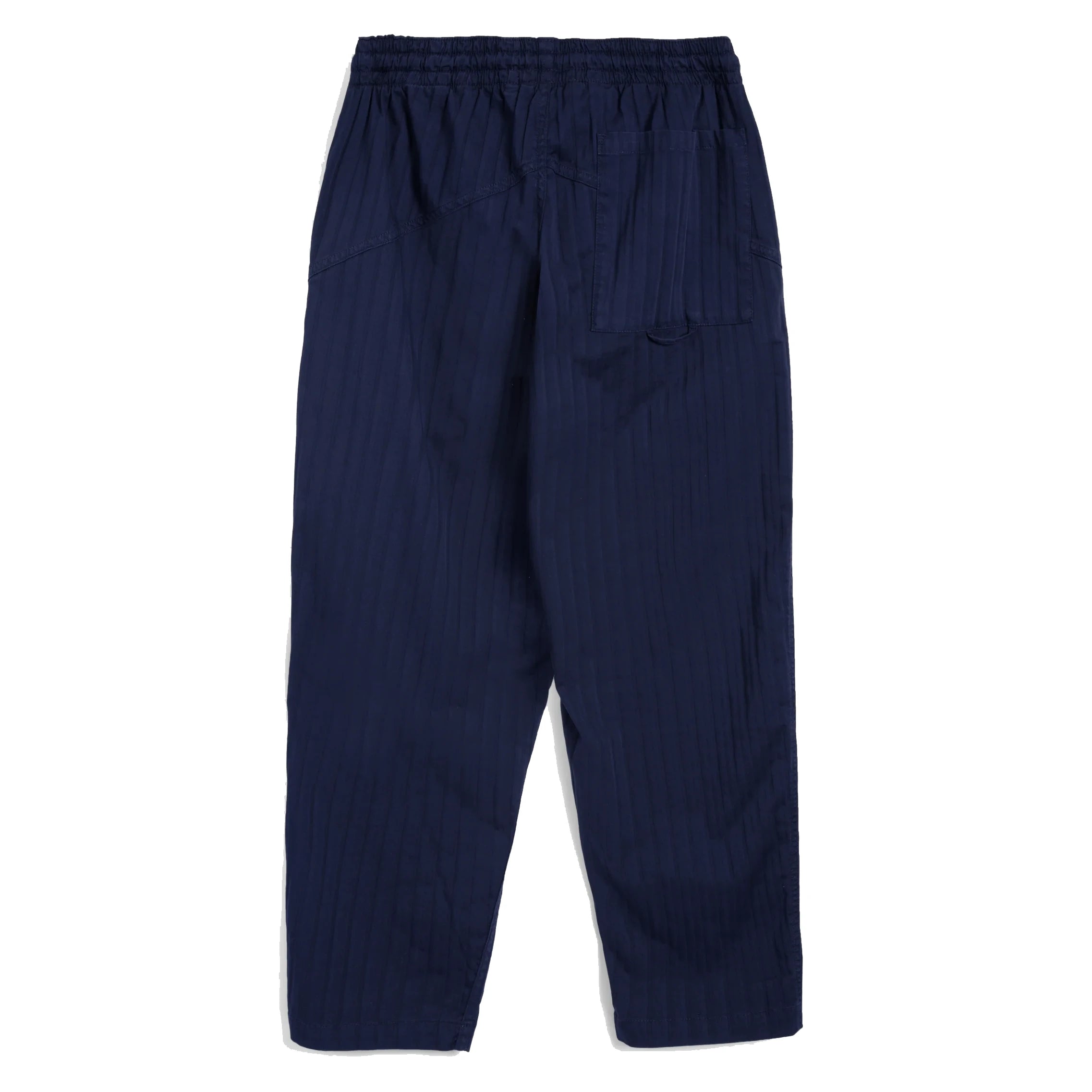Alva Skate Trouser - Navy Herringbone