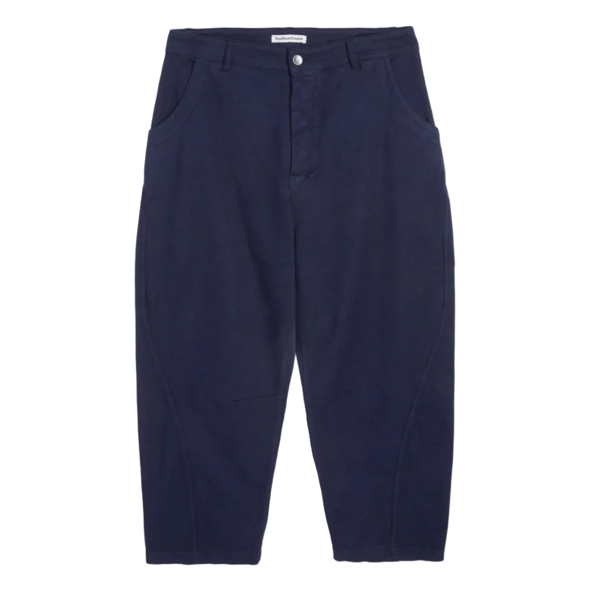 Twisted Seam Trouser - Navy