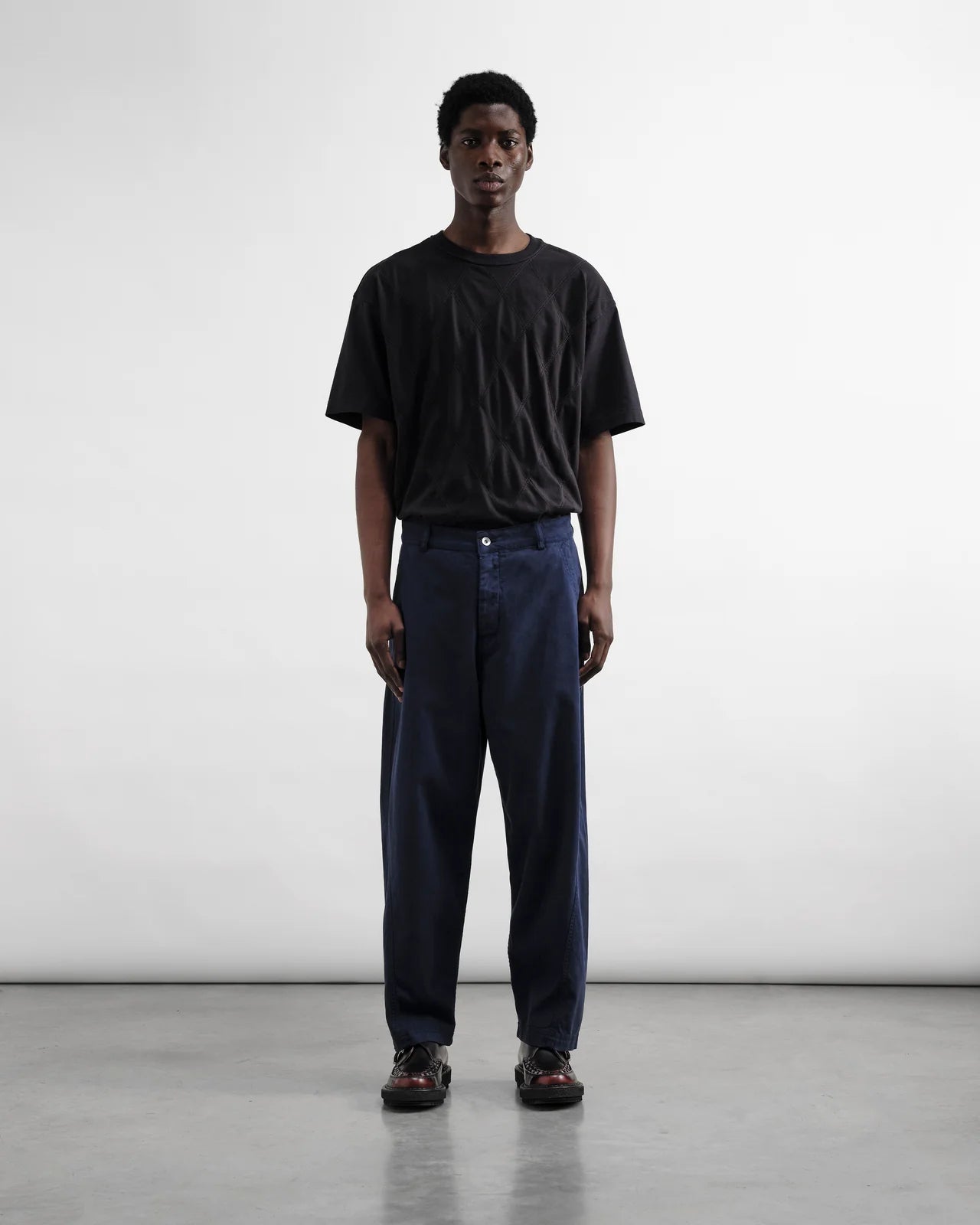 Twisted Seam Jean - Navy