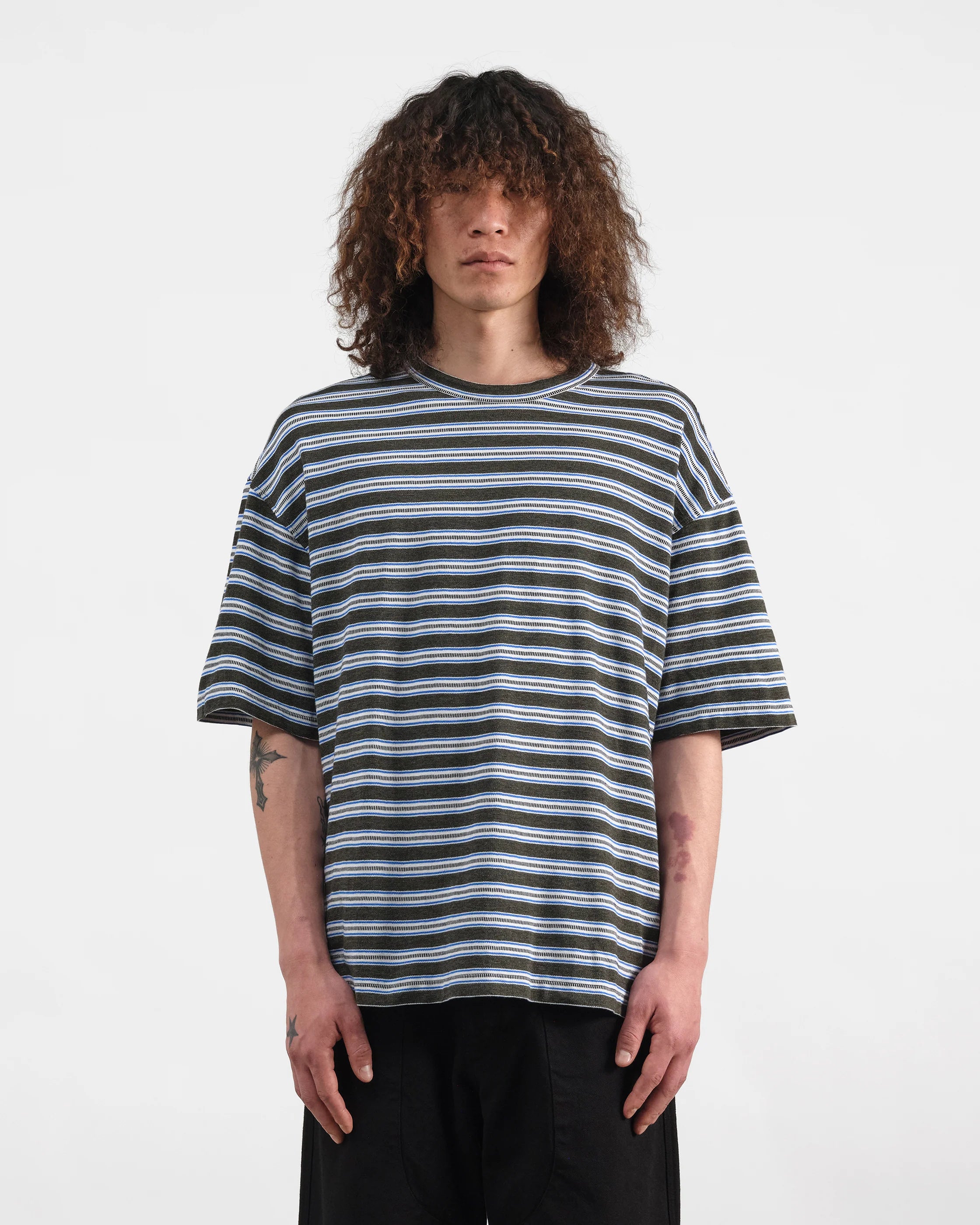 Triple T-Shirt - Dark Green Multi