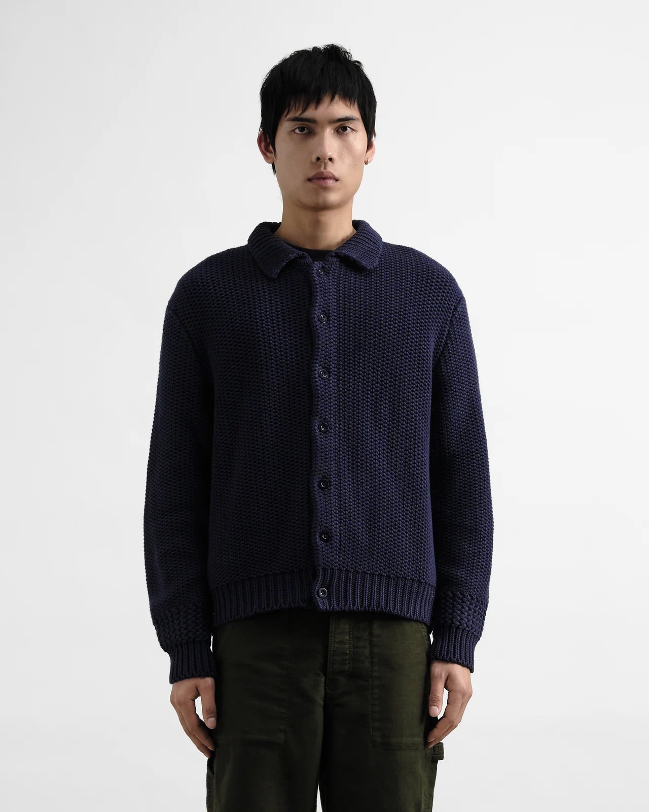Ratpack Cardigan - Navy