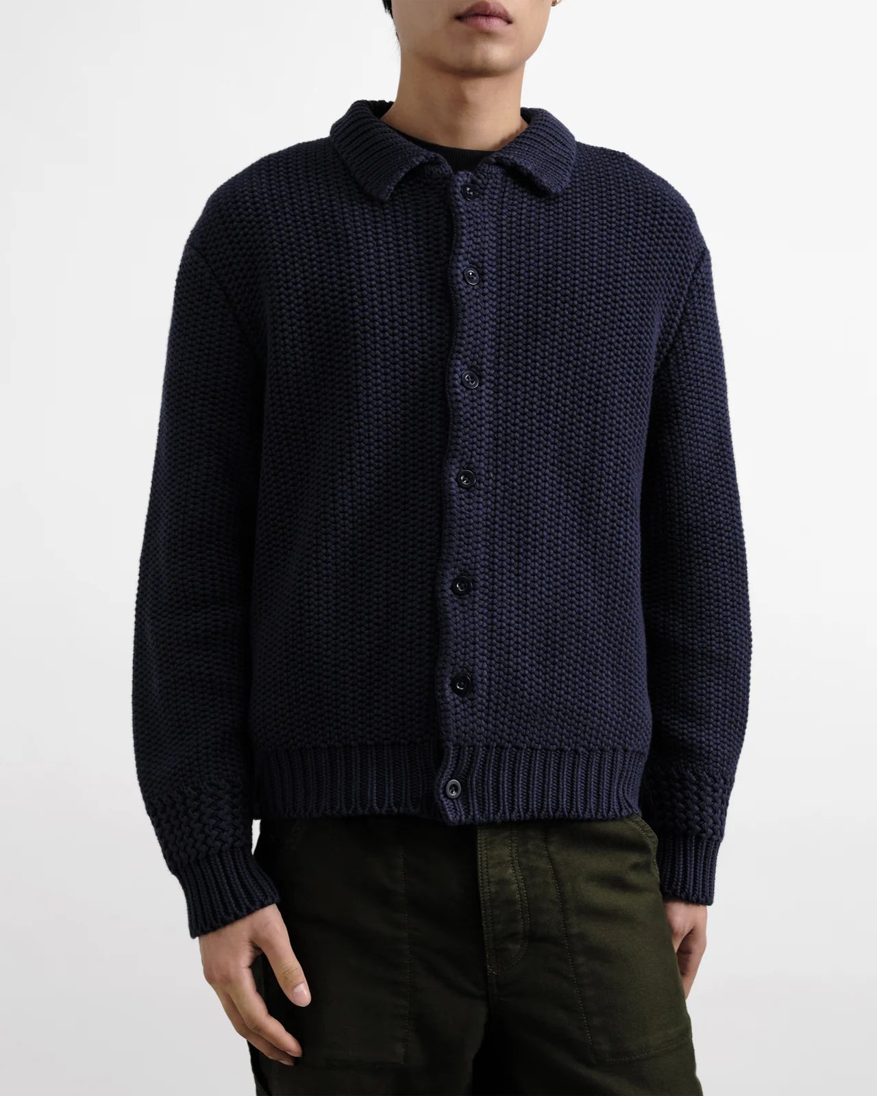 Ratpack Cardigan - Navy