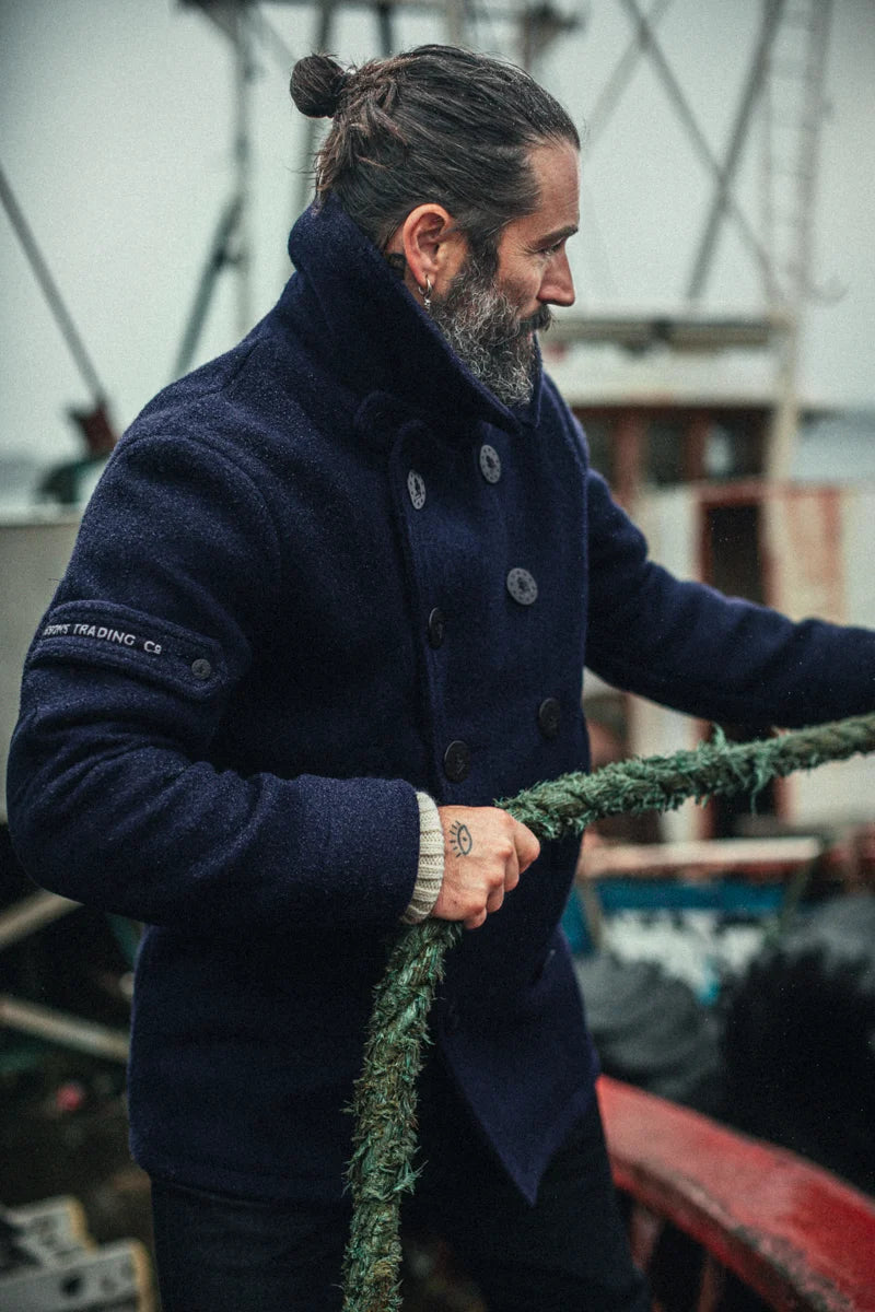 Boardwalk Peacoat - Navy