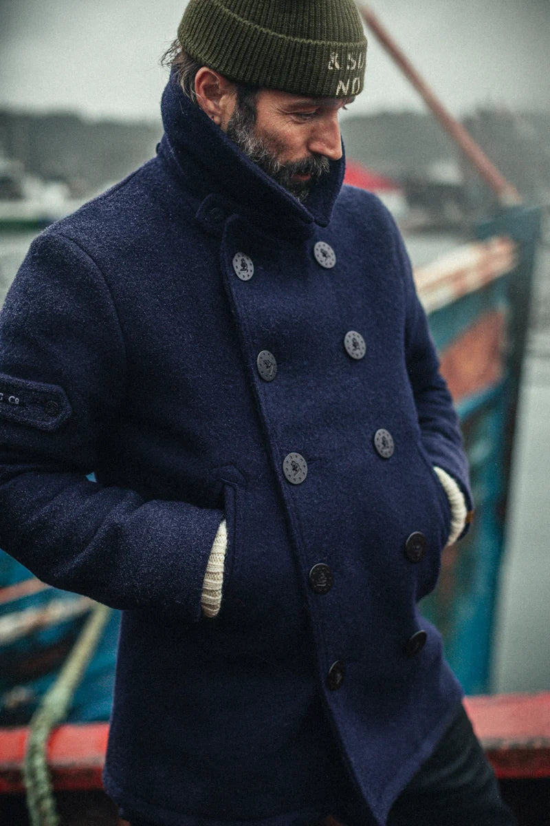 Boardwalk Peacoat - Navy