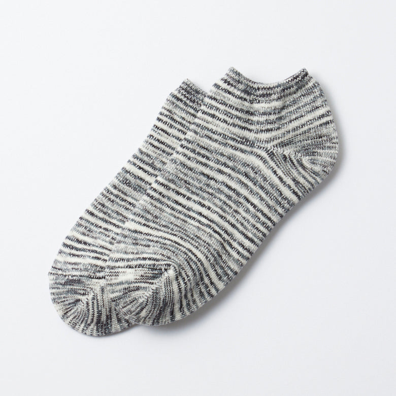 Washi Pile ”KASURI” Short Socks - Rocks