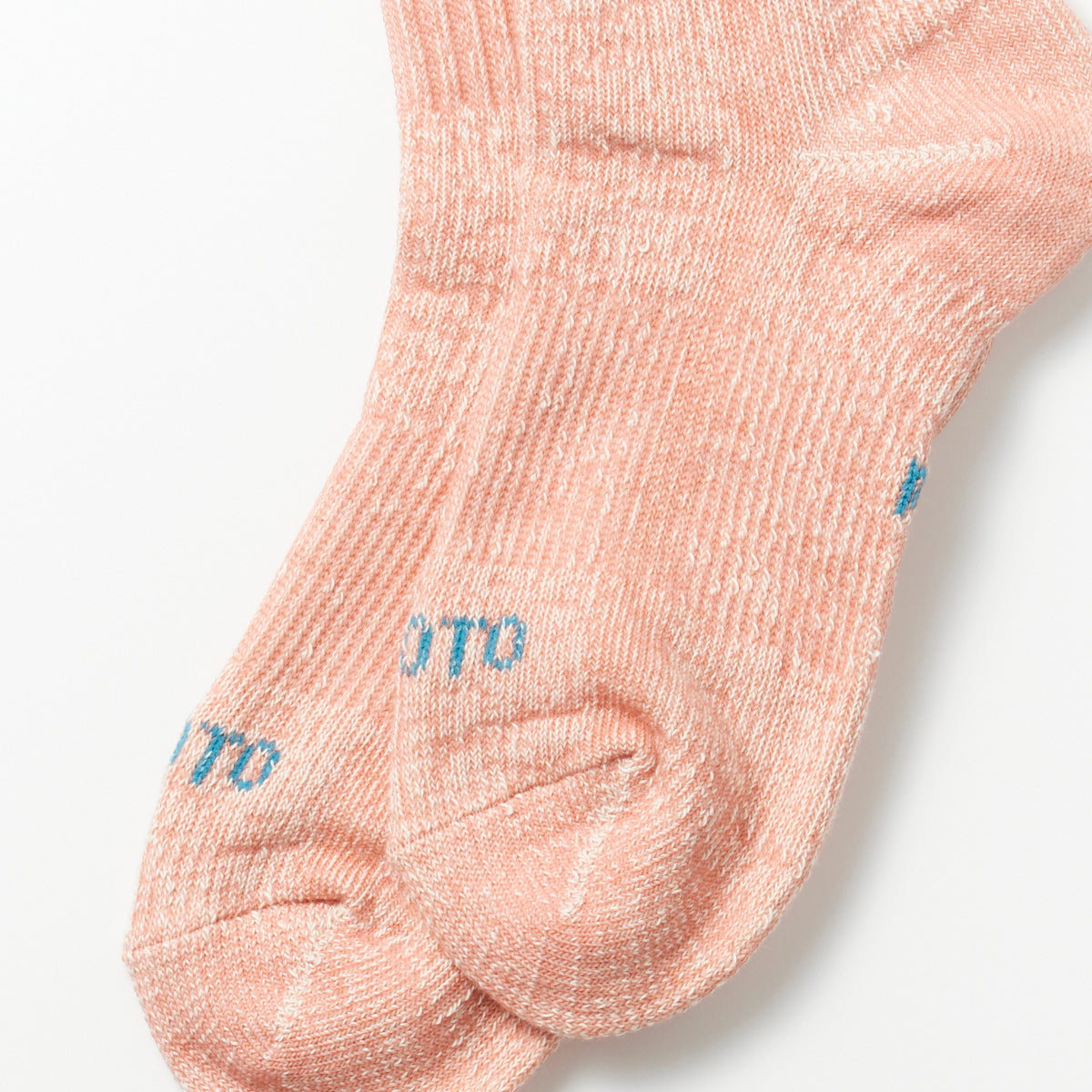 Double Face Mini Sock - Salmon