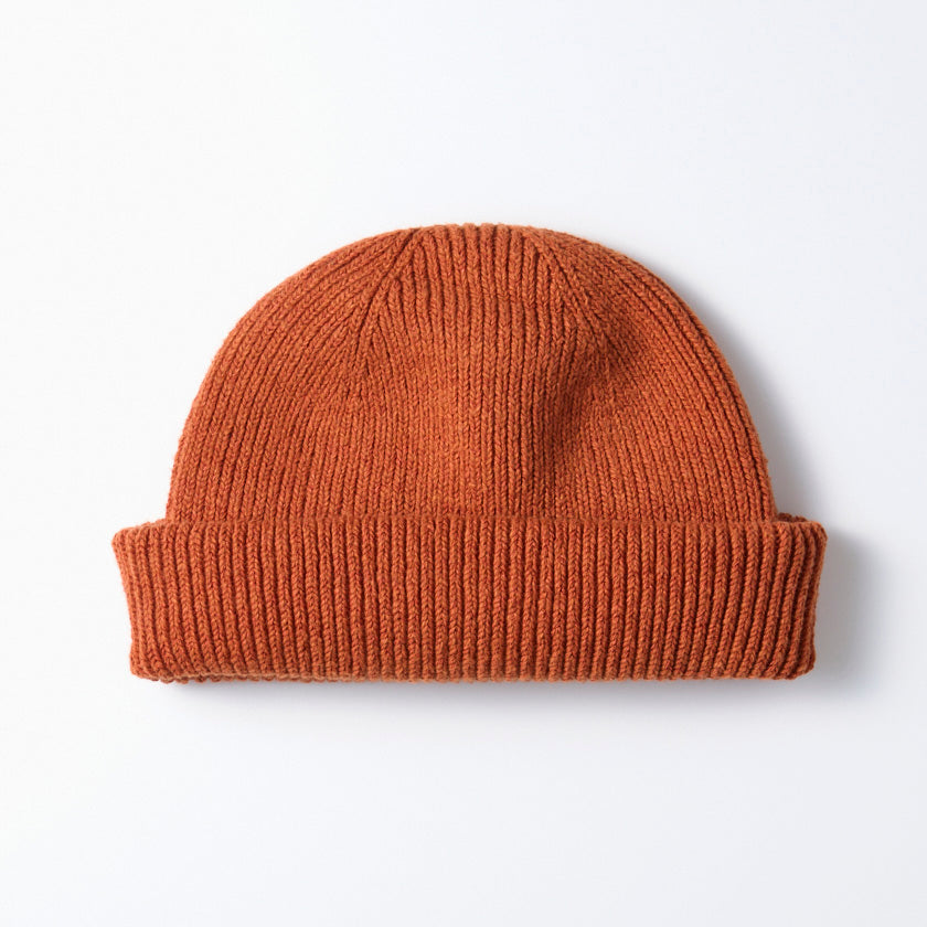 Washi/Recycled Beanie - D.Orange