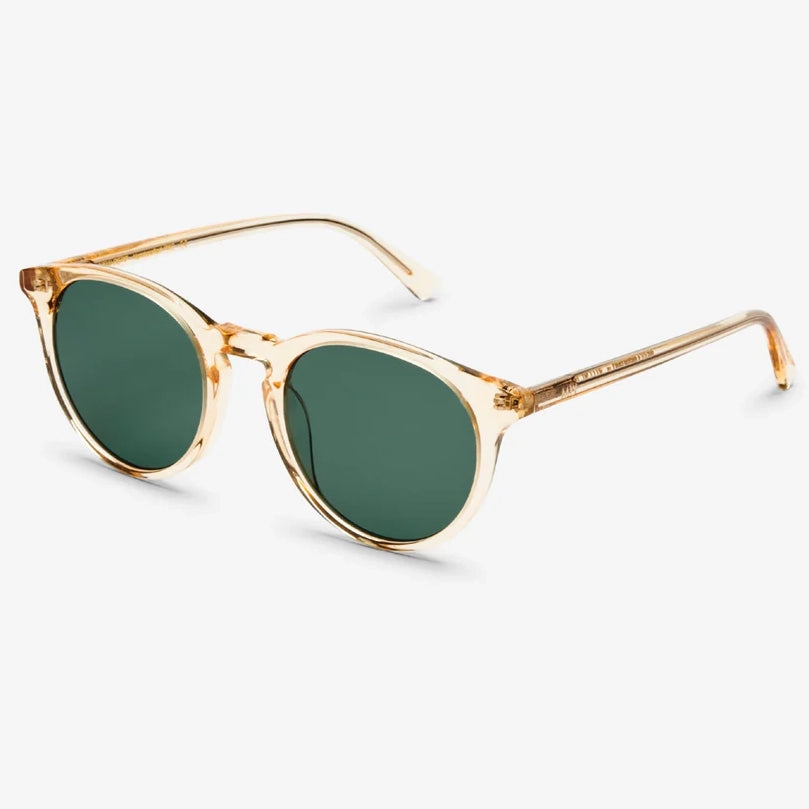 New Depp Sunglasses - Champagne & Green Lens