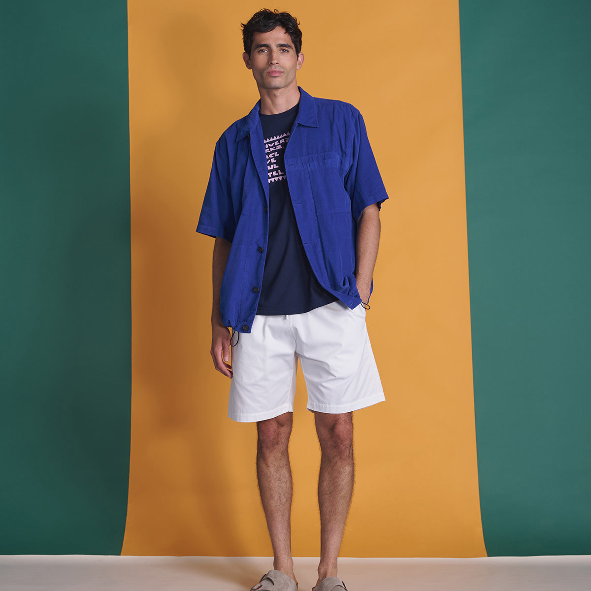 Tech Overshirt - Work Blue Summer Cord