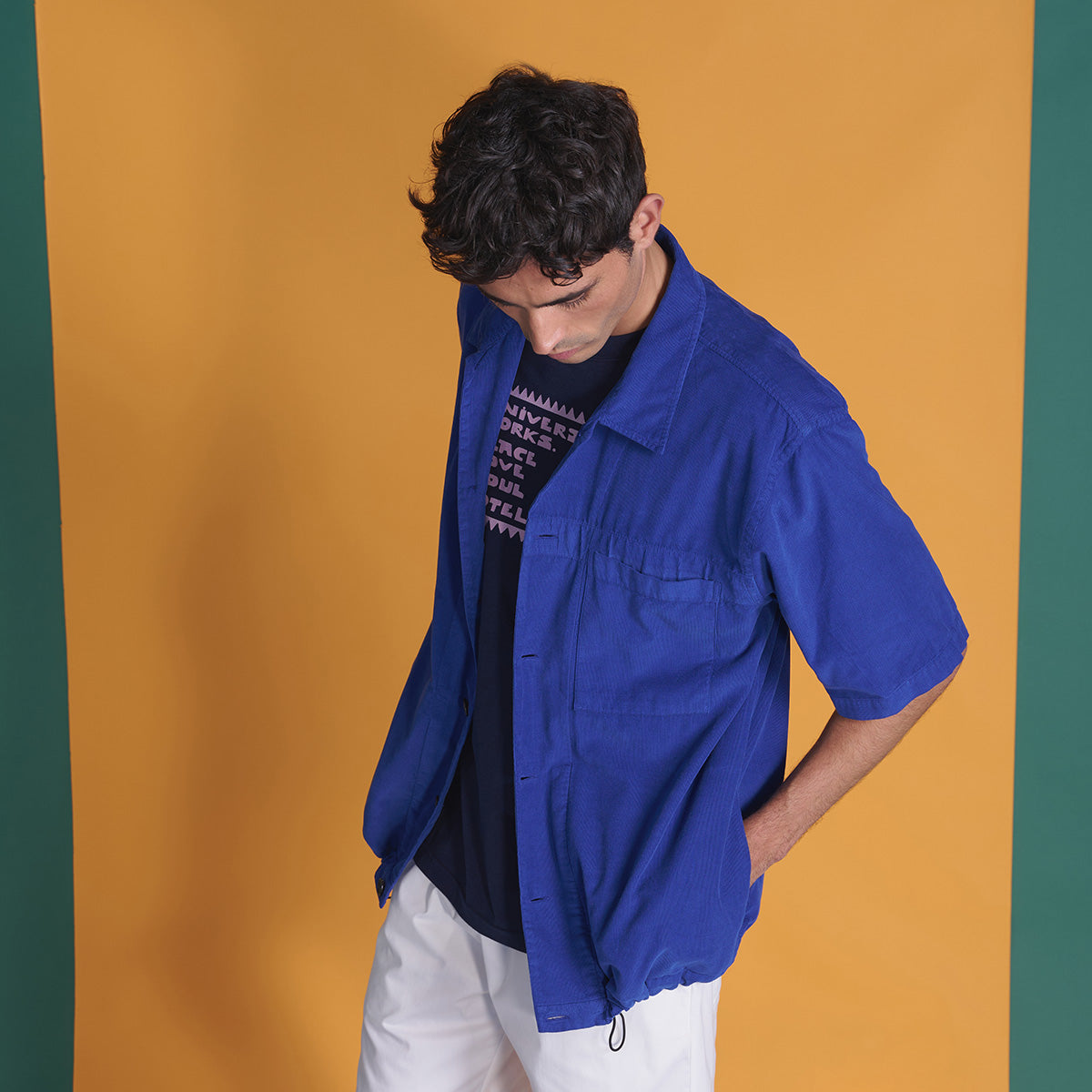 Tech Overshirt - Work Blue Summer Cord