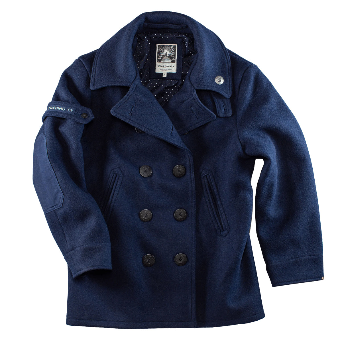 Boardwalk Peacoat - Navy