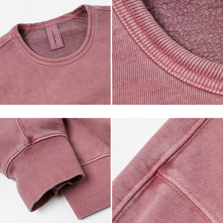 OG Pigment-Dyed Sweatshirt 003 - Pink