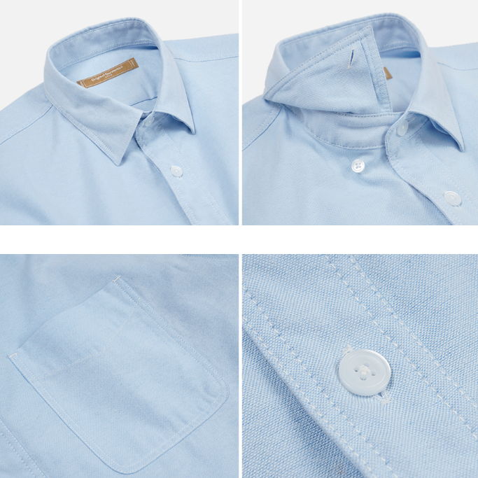 OG Oxford Oversized Shirt - Blue