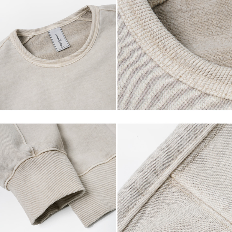 OG Pigment-Dyed Sweatshirt 003 - Beige