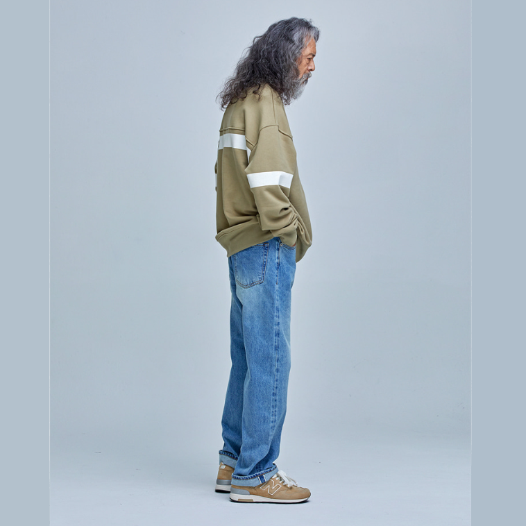 OG Selvedge Regular Denim Jeans - Light Blue