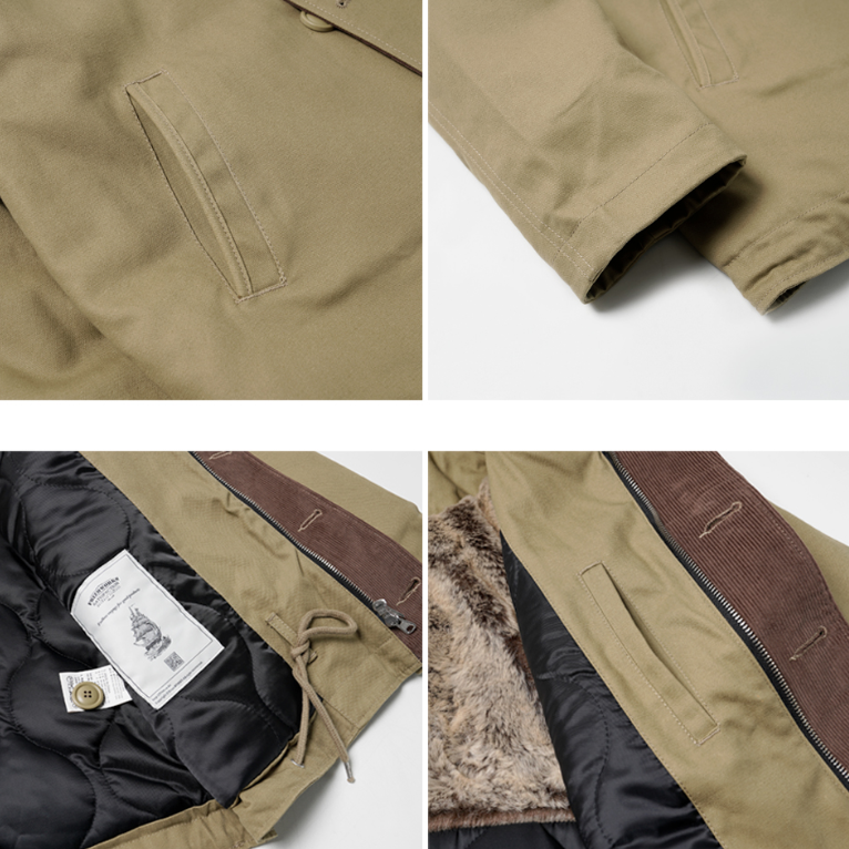 Edgar N-1 Deck Jacket - Beige