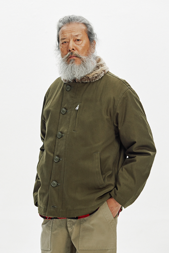 Edgar N-1 Deck Jacket - Olive