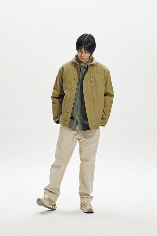 Edgar N-1 Deck Jacket - Beige