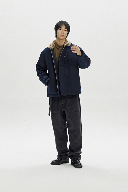 Edgar N-1 Deck Jacket - Navy