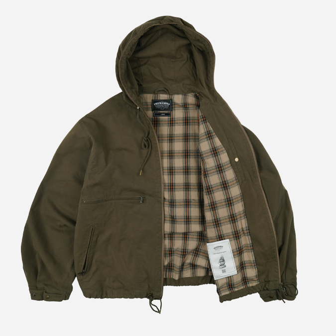 Sailing Hooded Parka - Olive