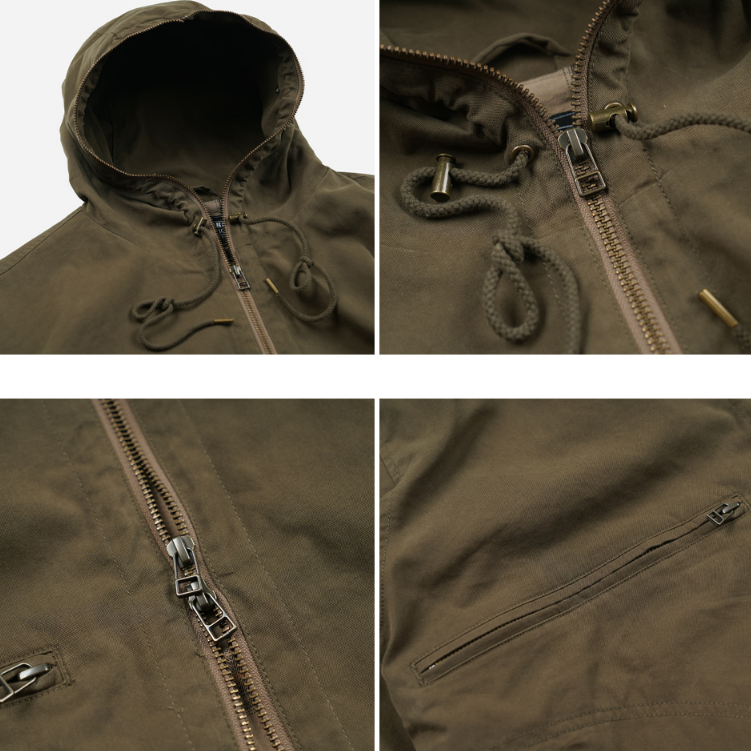 Sailing Hooded Parka - Olive