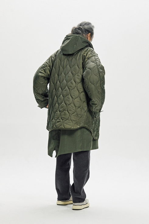 Vincent M1965 Fishtail Parka 004 - Olive