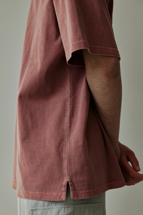 OG Pigment-Dyed Half Tee - Pink