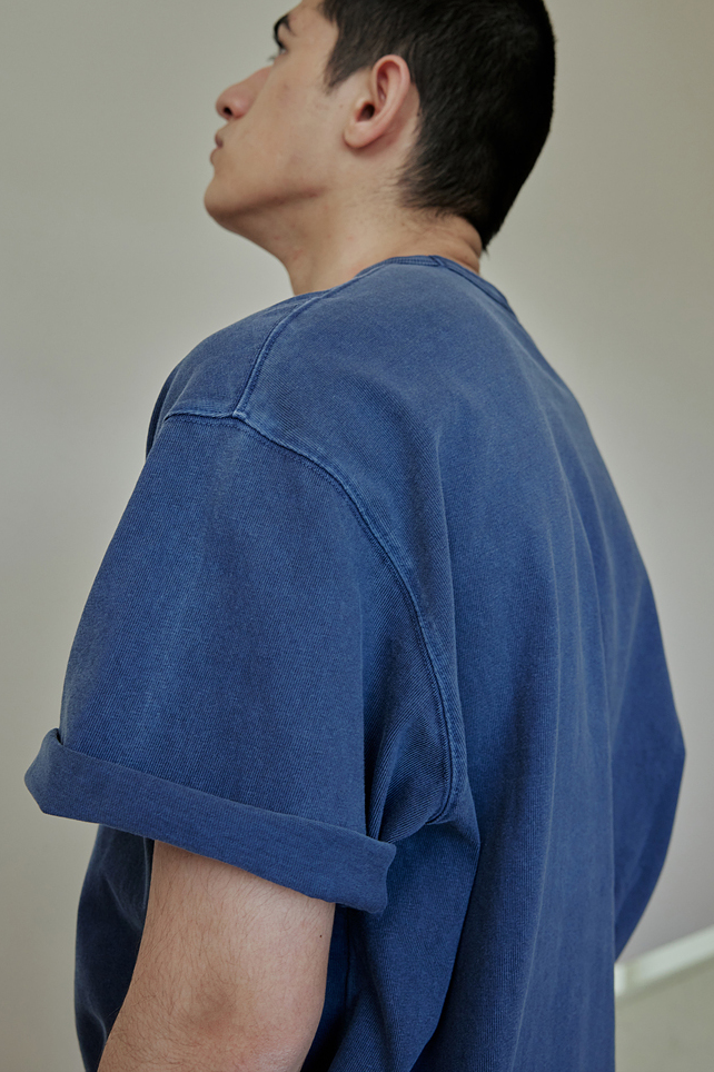 OG Pigment-Dyed Half Tee - Blue