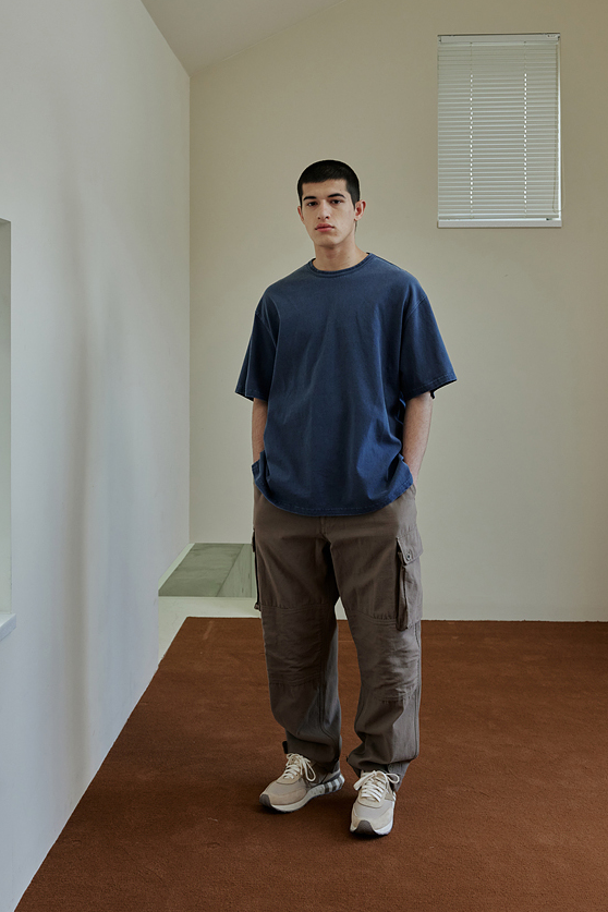 OG Pigment-Dyed Half Tee - Blue