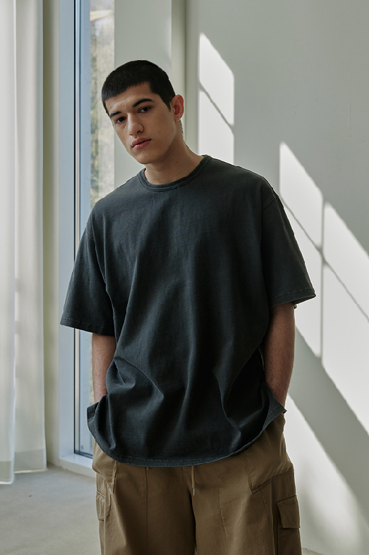 OG Pigment-Dyed Half Tee - Olive