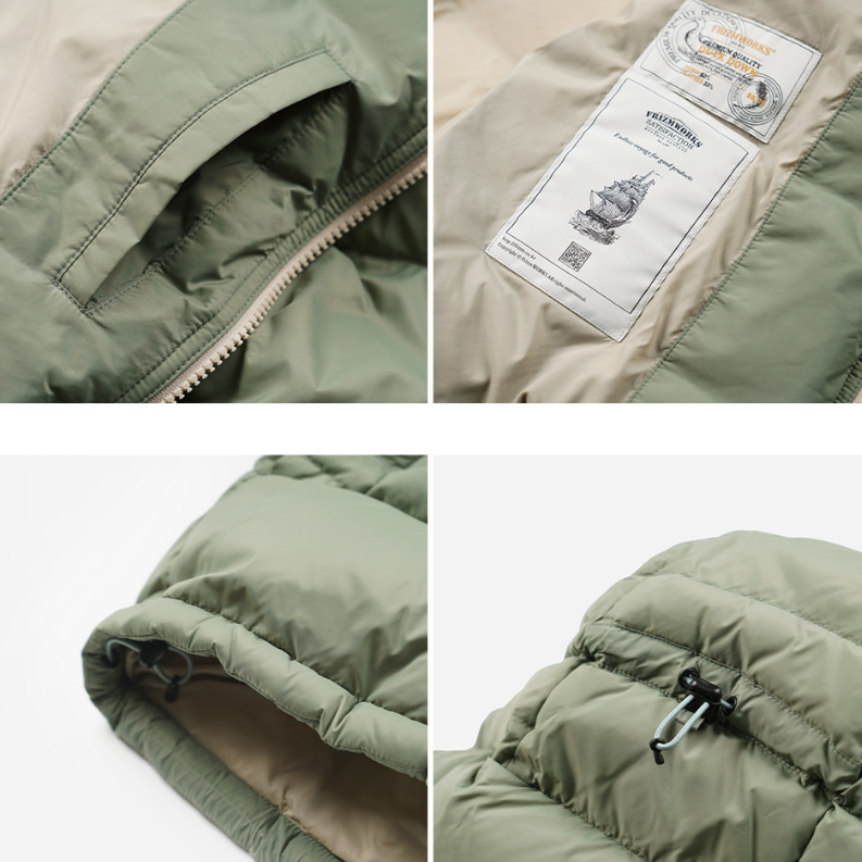 Altavia Down Parka - Light Olive
