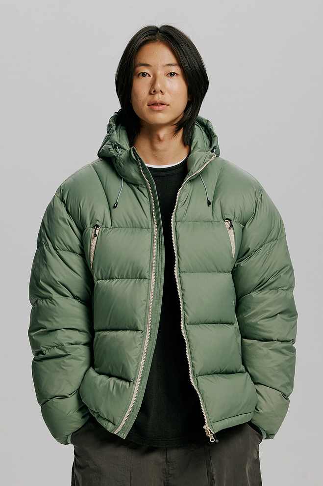 Altavia Down Parka - Light Olive