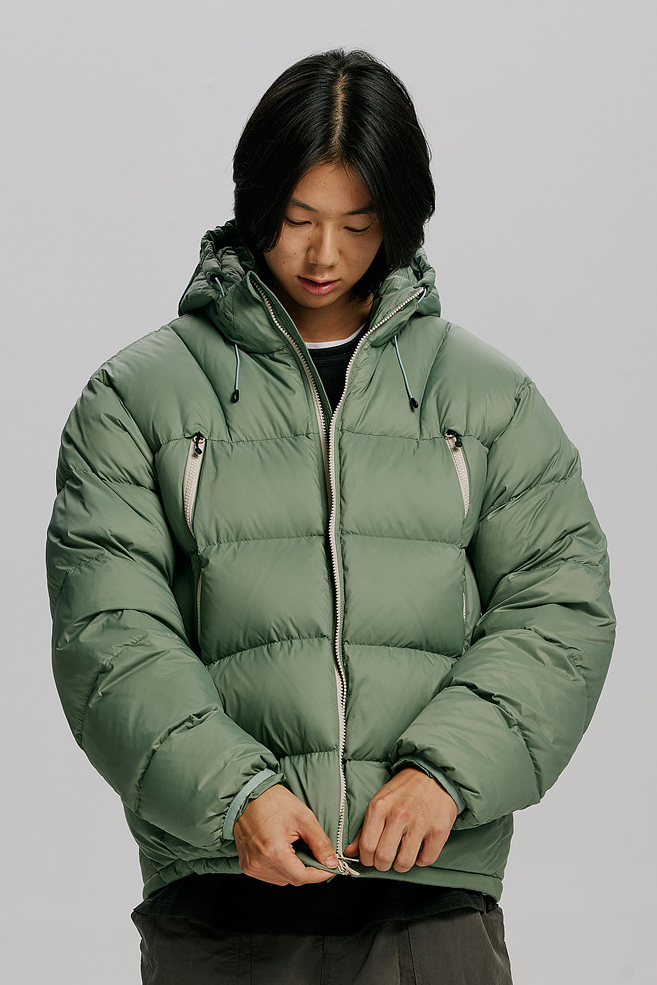 Altavia Down Parka - Light Olive