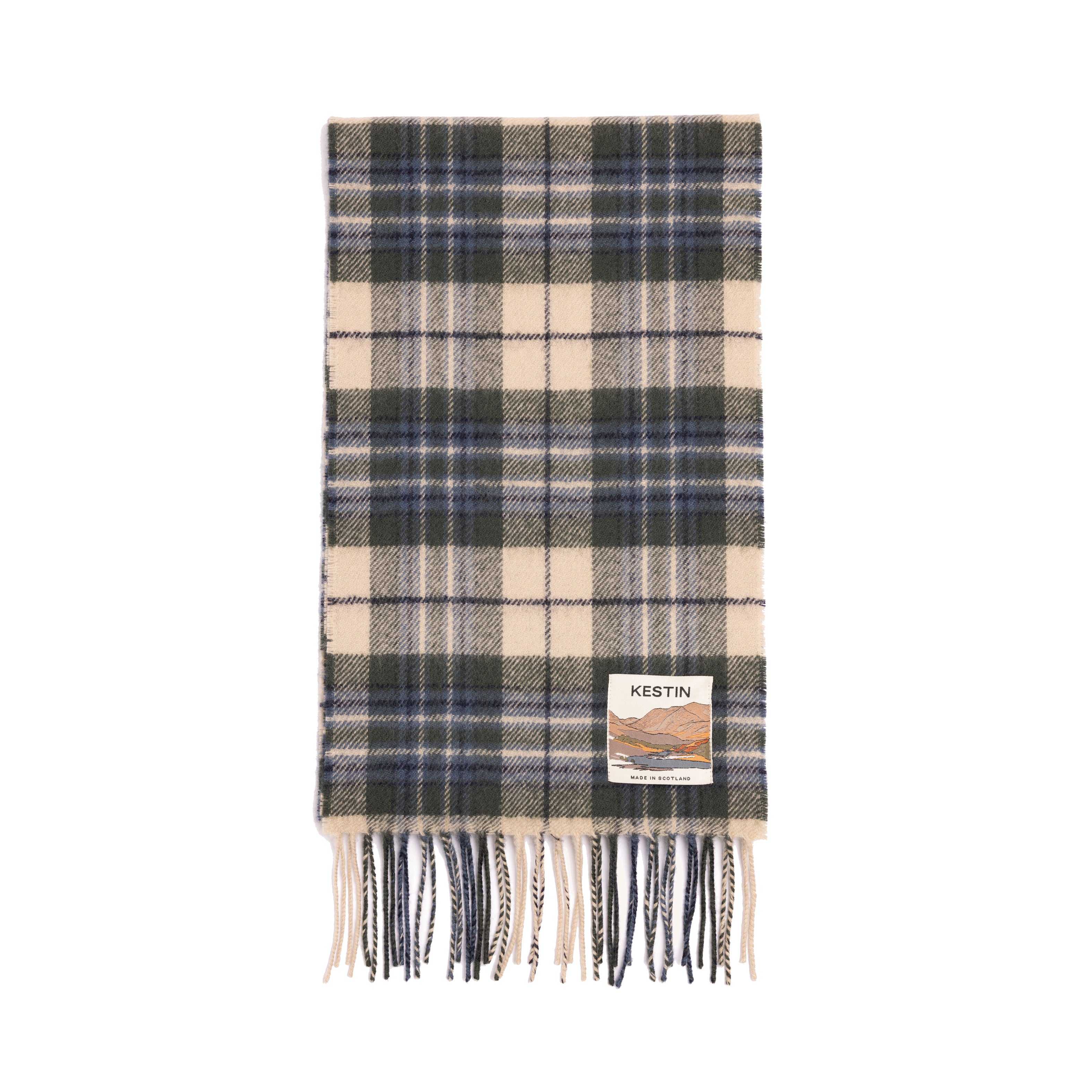 Selkirk Scarf - Kestin Tartan Lambswool