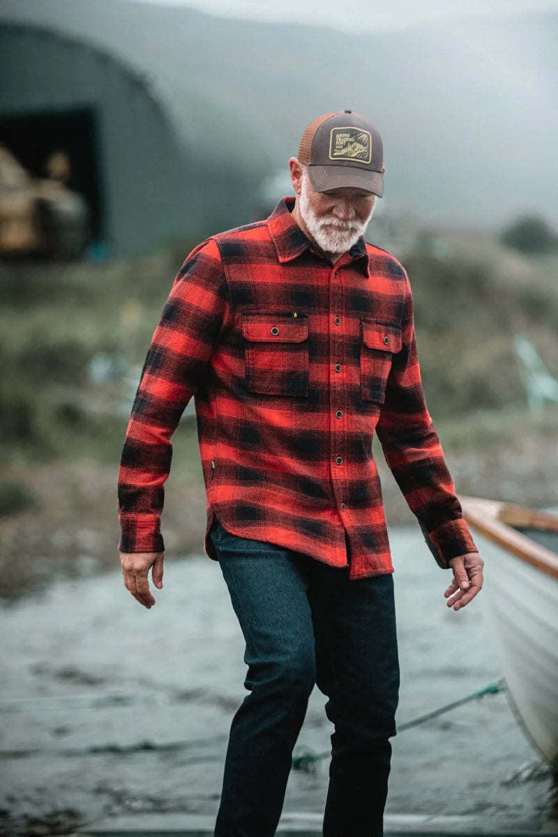 Carder Shirt - Red/Black