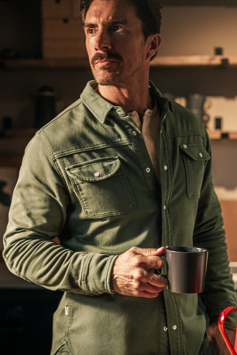 Sunday Shirt - Army Green