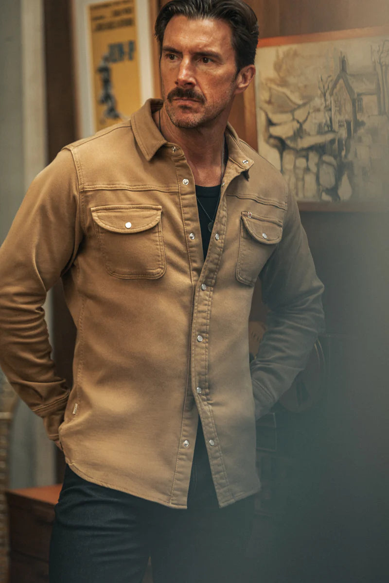 Sunday Shirt - Dark Tan