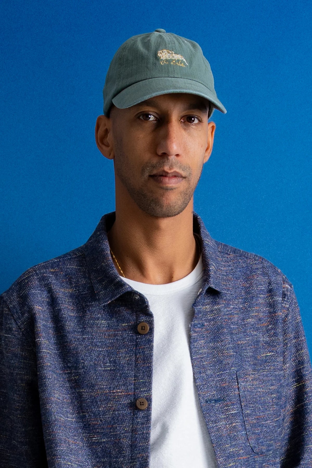 Assembly Jacket - Navy Multi Texture | Folk x Goss Brothers