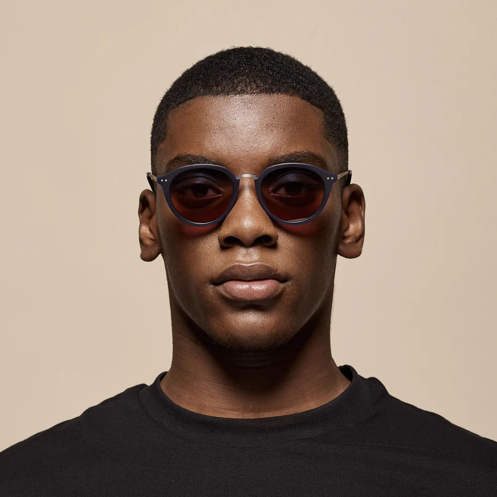 Lane Midnight/Gunmetal Sunglasses & Boulevard Lens