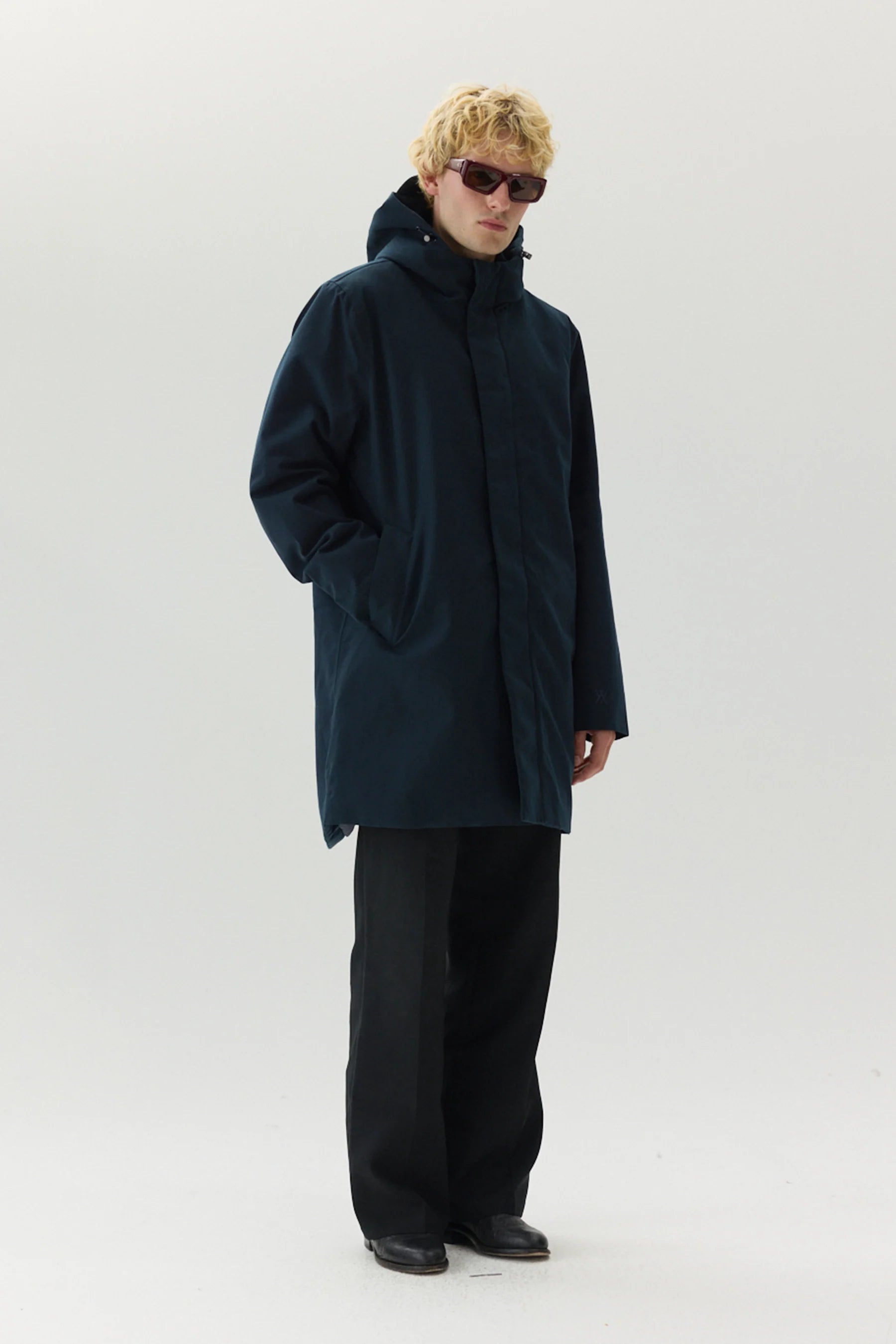 Terror Weather Parka Spoiler - Navy